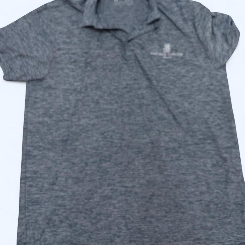 Under Armour XL HeatGear Ritz-Carlton Dallas Gray Performance Polo Shirt